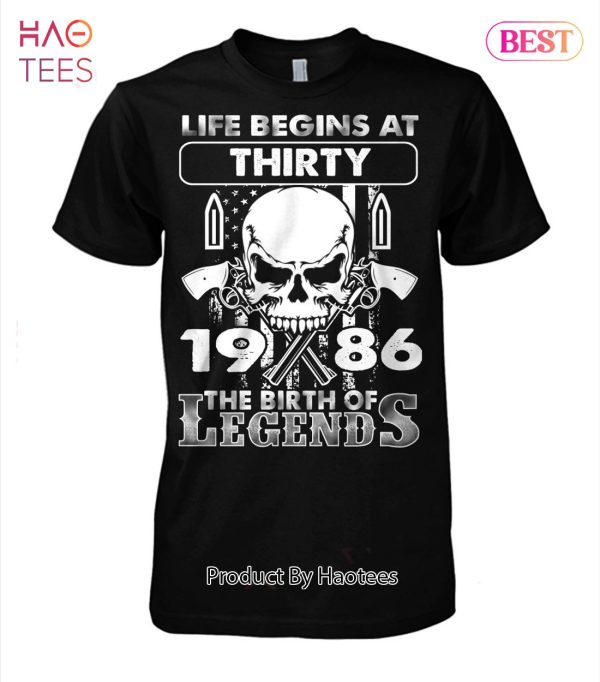 Life Begins At 30 Unisex T-Shirt