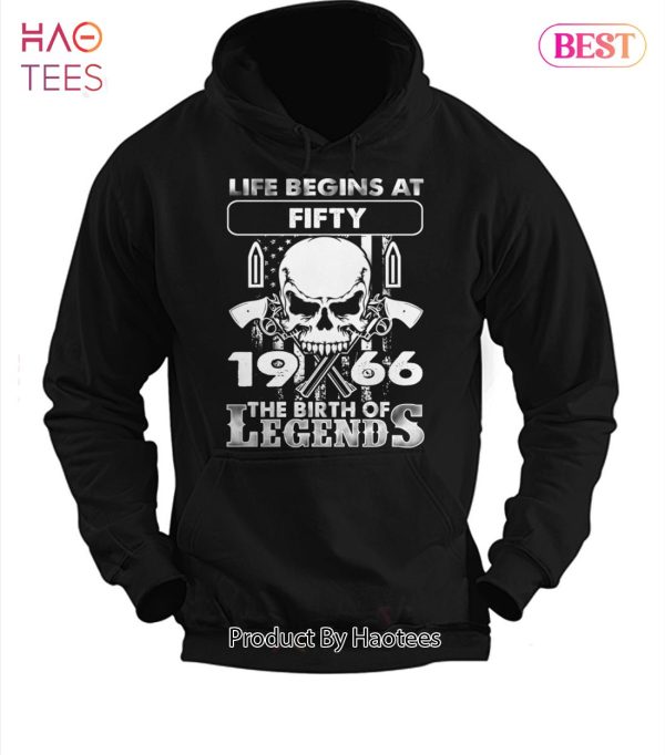 [Over 630+ Sold] Life Begins At 50 – 1966 Unisex T-Shirt