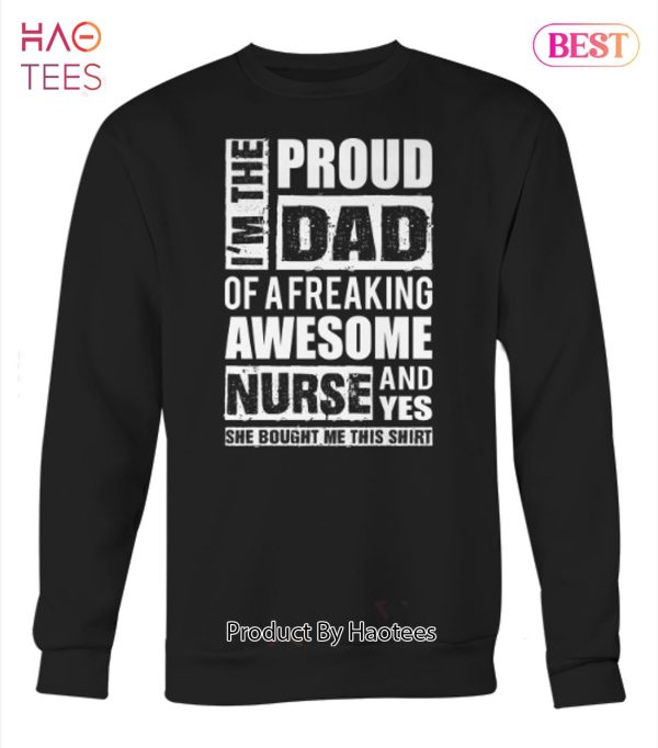 Proud Dad-Nurse Tees & Hoodies Unisex T-Shirt